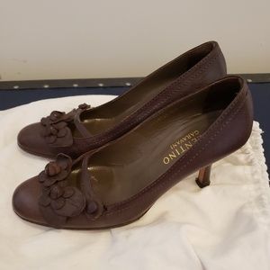 Valentino brown pumps. Size 7.5.